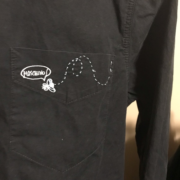 Vintage moschino bumble bee button up - Picture 2 of 3